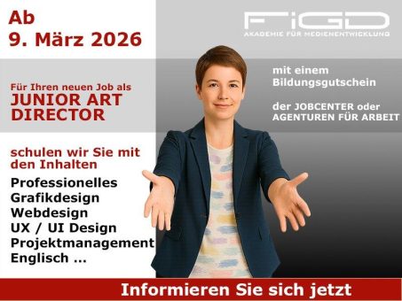 Junior Art Director – Ihre kreative Karriere startet im März 2026 (Schulung | Berlin)
