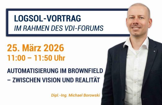 LOGSOL-Vortrag @LogiMAT 2026 (Vortrag | Stuttgart)
