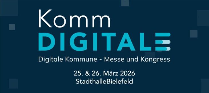 KommDIGITALE 2026 in Bielefeld (Messe | Bielefeld)