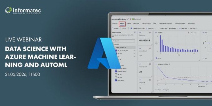 Live-Webinar: Data Science mit Azure Machine Learning und AutoML (Webinar | Online)