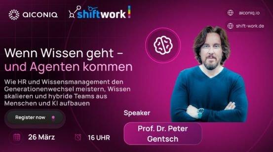 Wie sichern wir Erfahrungswissen, wenn Generationen wechseln und welche Rolle kann KI dabei spielen? (Webinar | Online)