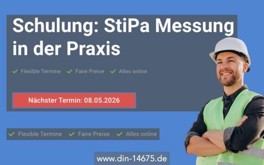 Schulung: StiPa Messung in der Praxis (Schulung | Online)
