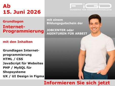 Ihr Einstieg in die Webentwicklung – flexibel im Onlinekurs (Schulung | Online)