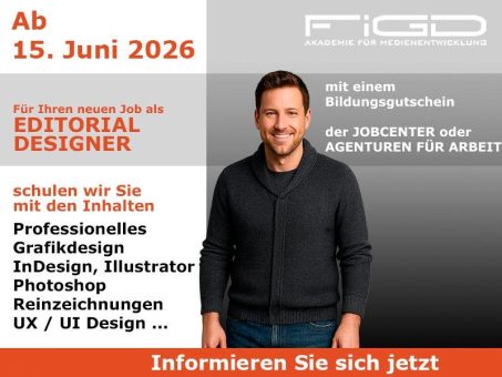 Editorial Designer werden – Ihre Weiterbildung in Präsenz (Schulung | Berlin)