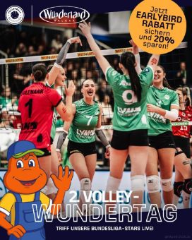 Volley-Wundertag 2026: Ticketvorverkauf mit Early Bird-Rabatt gestartet (Sonstiges | Kalkar)