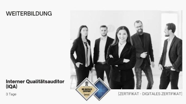 Interner Qualitätsauditor Webinar (Webinar | Online)
