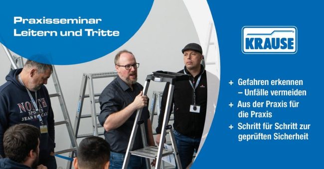 PraxisSeminar: Mobile Leitern und Tritte (10648) (Seminar | Alsfeld)