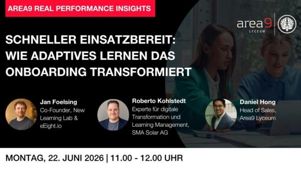 Von Onboarding-Marathon zum Performance-Sprint – Adaptiv, skalierbar, datenbasiert (Seminar | Online)