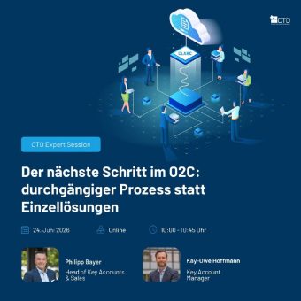 Der nächste Schritt im O2C: durchgängiger Prozess statt Einzellösungen (Webinar | Online)