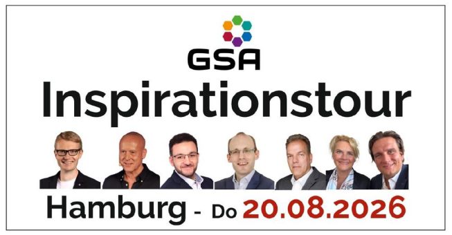 GSA-Inspirationstour – 6 Redner:innen je 10 Min. in HAMBURG (Networking | Hamburg)