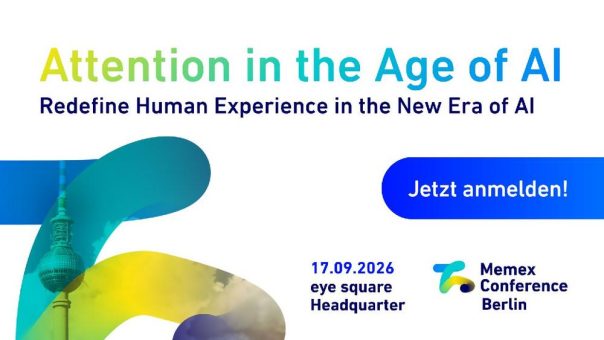 Attention in  the Age of AI – Redefine Human Experience  in the New Era of AI (Konferenz | Berlin)