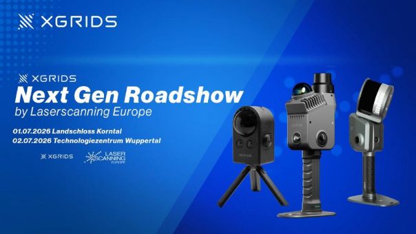 XGRIDS Next Gen Roadshow by Laserscanning Europe (Vortrag | Korntal-Münchingen)