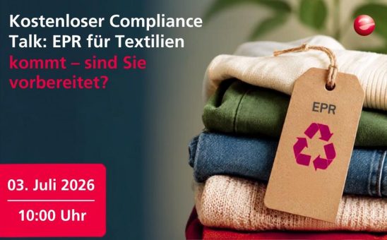 EPR für Textilien in Deutschland: Vom Eckpunktepapier zur Umsetzung – eine erste Einordnung (Webinar | Online)