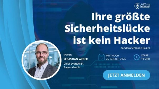 Ihre größte Sicherheitslücke ist kein Hacker – sondern fehlende Basics (Webinar | Online)