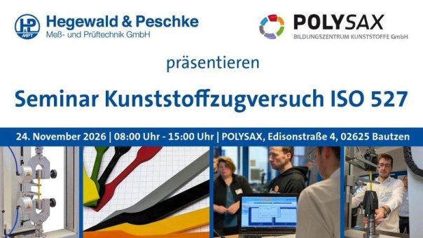 Seminar Kunststoffzugversuch nach ISO 527 (Seminar | Bautzen)