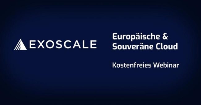 Exoscale – Europäische & Souveräne Cloud, Kostenfreies Webinar (Webinar | Online)
